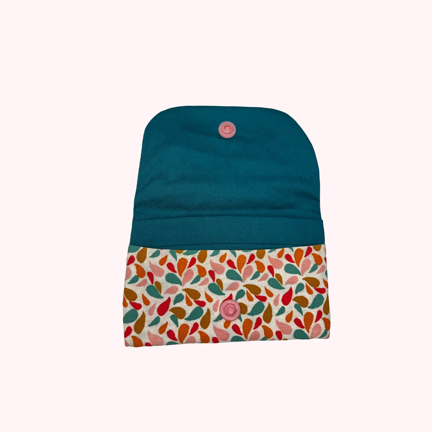 Porte-cartes à motifs colorés
