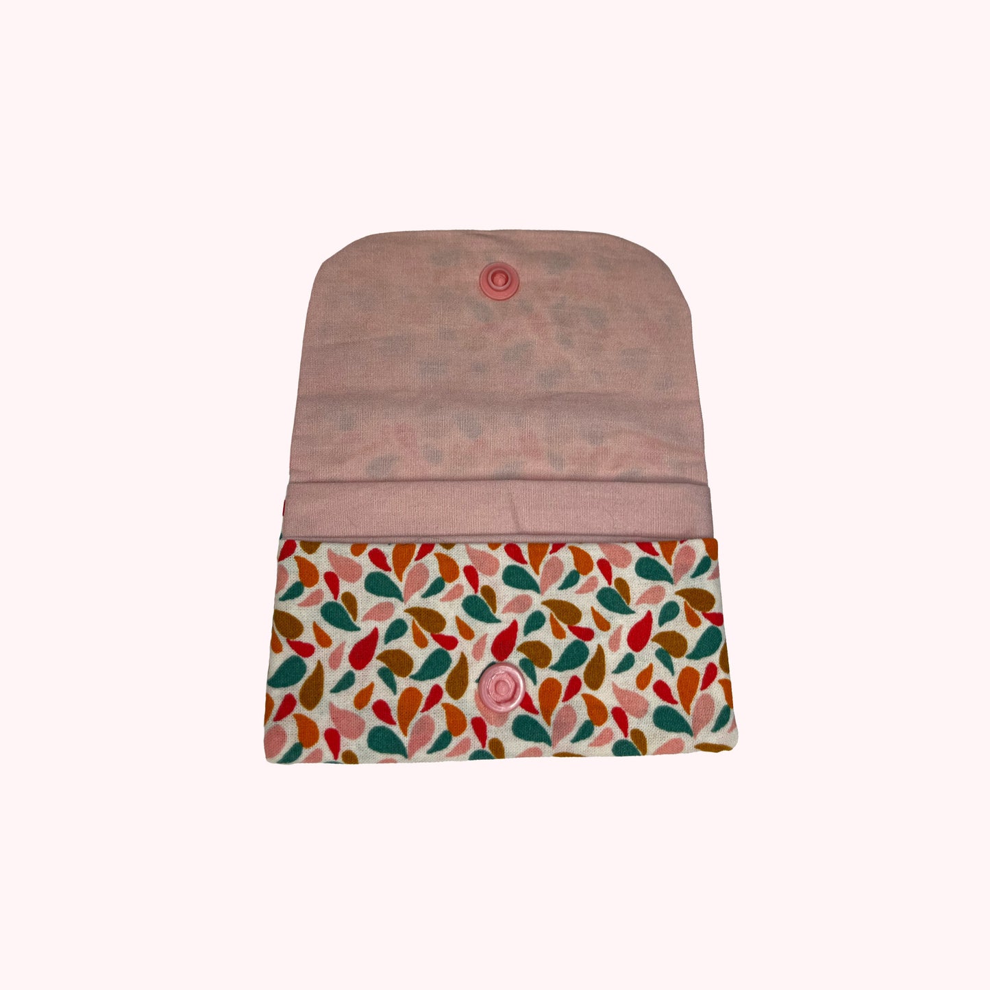 Porte-cartes à motifs colorés