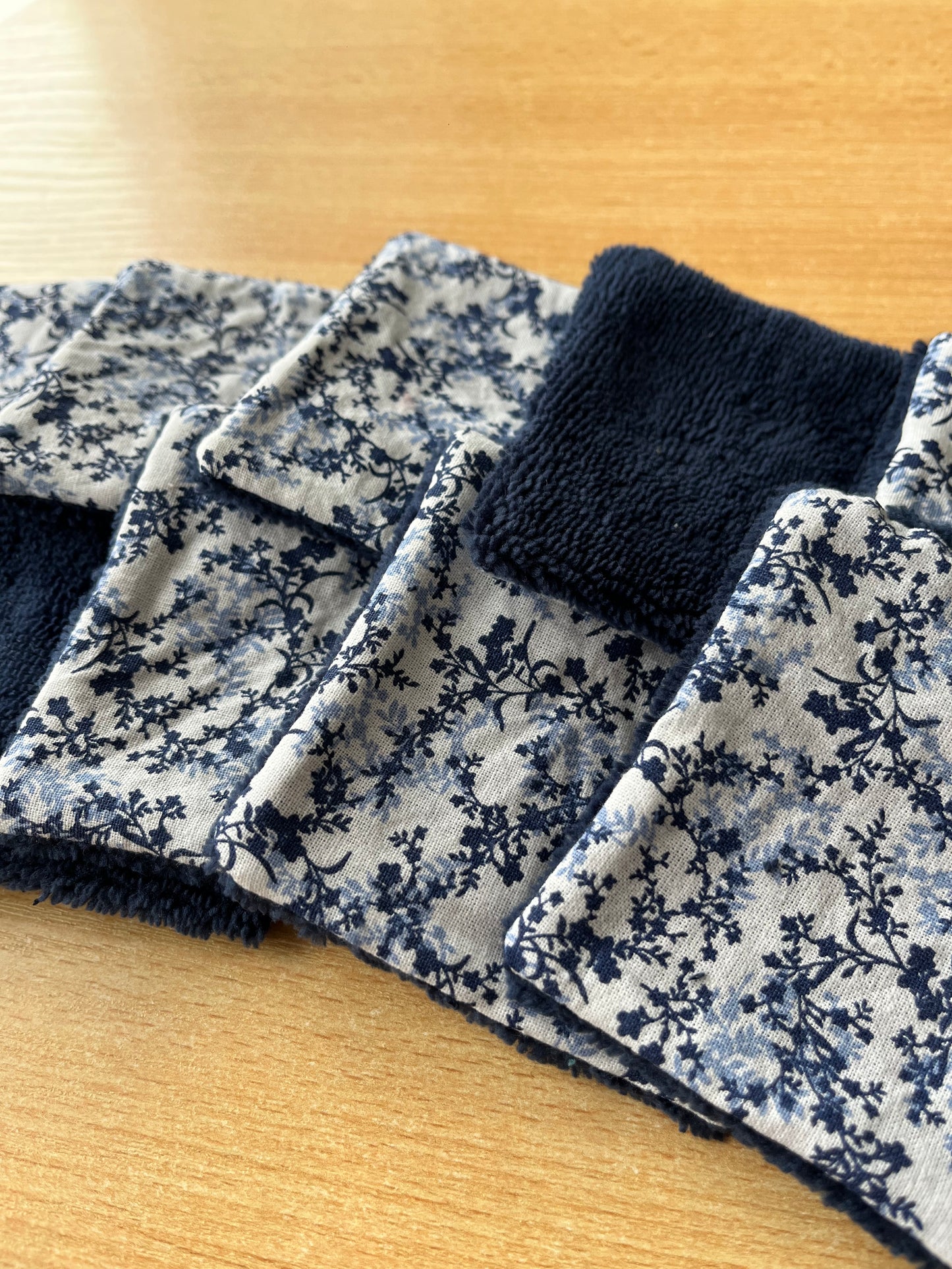 Lot de 10 cotons réutilisables