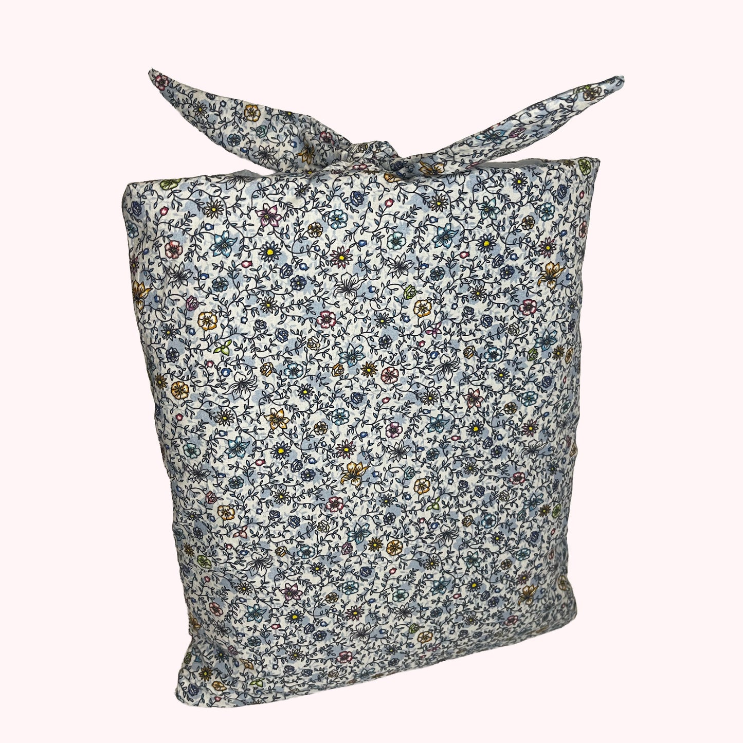 Pochette à livre fleurie - format broché