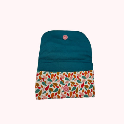 Porte-cartes à motifs colorés