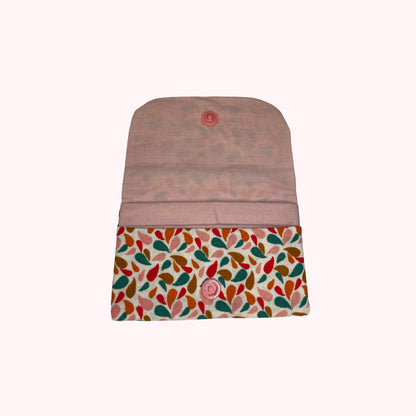 Porte-cartes à motifs colorés