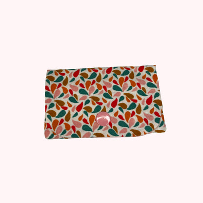 Porte-cartes à motifs colorés