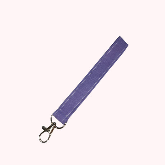 Porte-clés uni violet