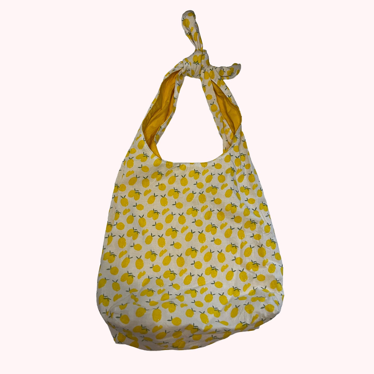 Tote bag motif citrons