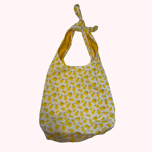 Tote bag motif citrons
