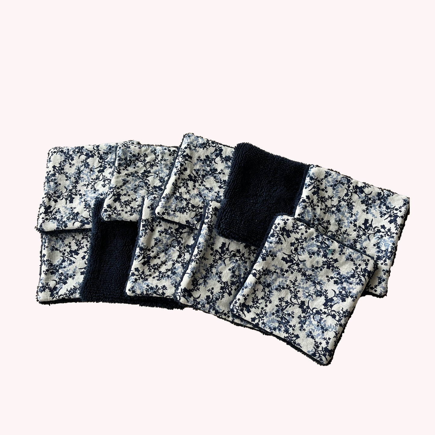 Lot de 10 cotons réutilisables